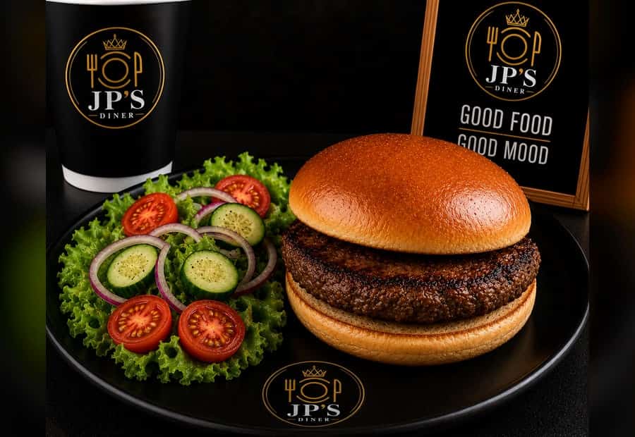 Burgers menu category