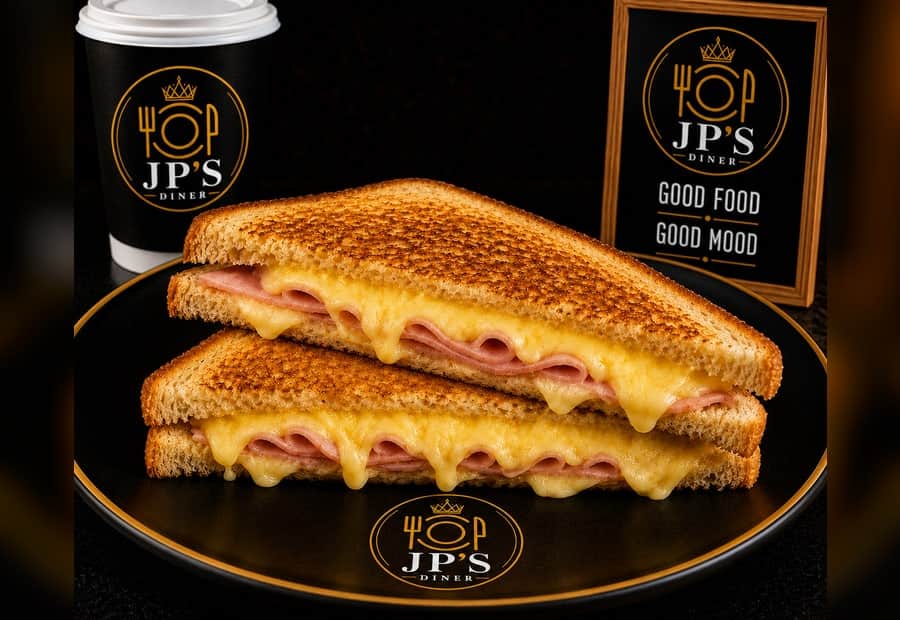 Cheese and Ham Toastie or Panini