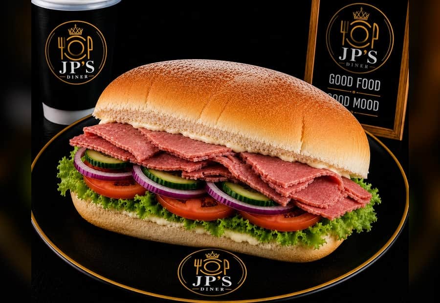 Corn Beef Cold Sandwich