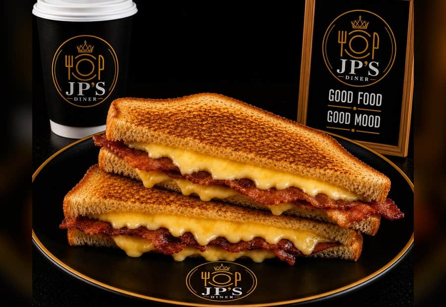 Cheese and Bacon Toastie or Panini