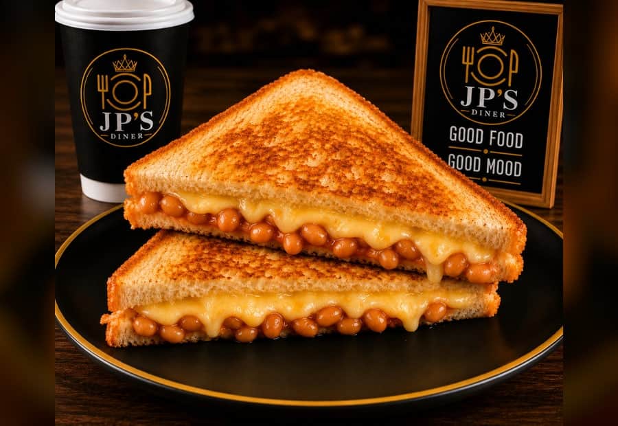 Cheese and Bean Toastie or Panini