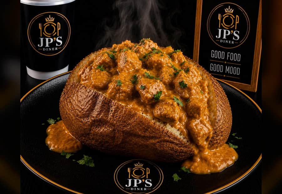 Chicken Curry Jacket Potato