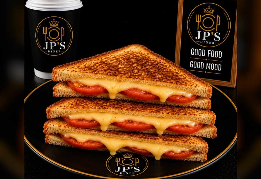 Cheese and Tomato Toastie or Panini