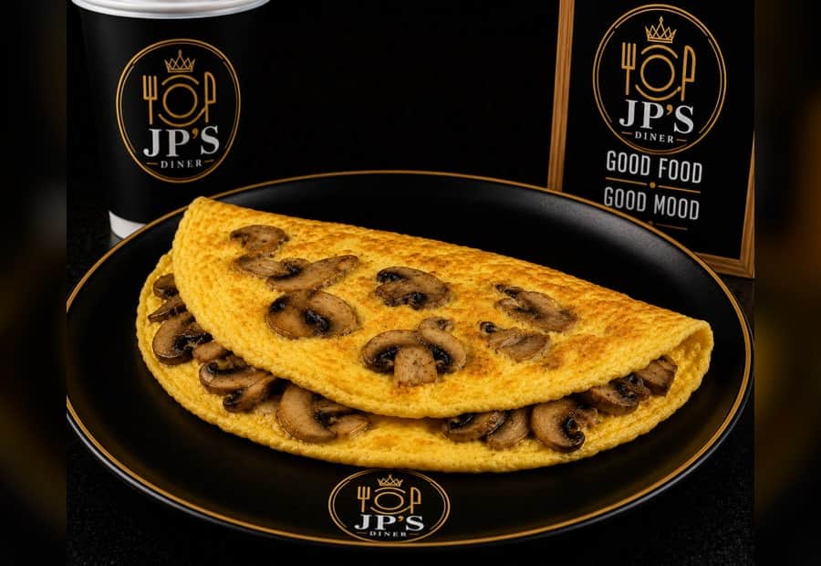 Mushroom Omelette