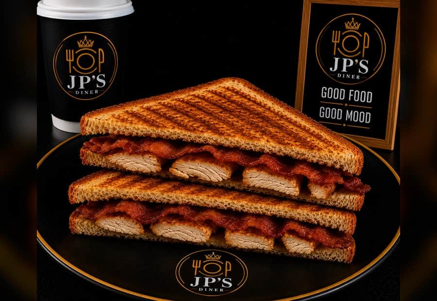 Chicken and Bacon Toastie or Panini