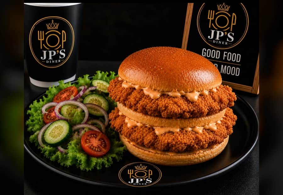 Double Chicken Zinger Burger