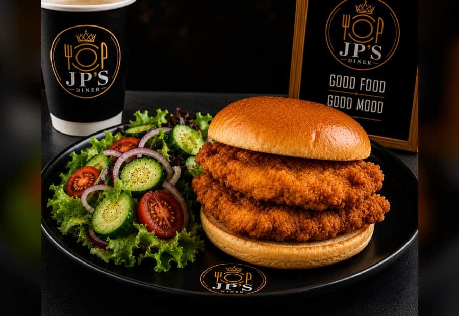 Double Chicken Burger